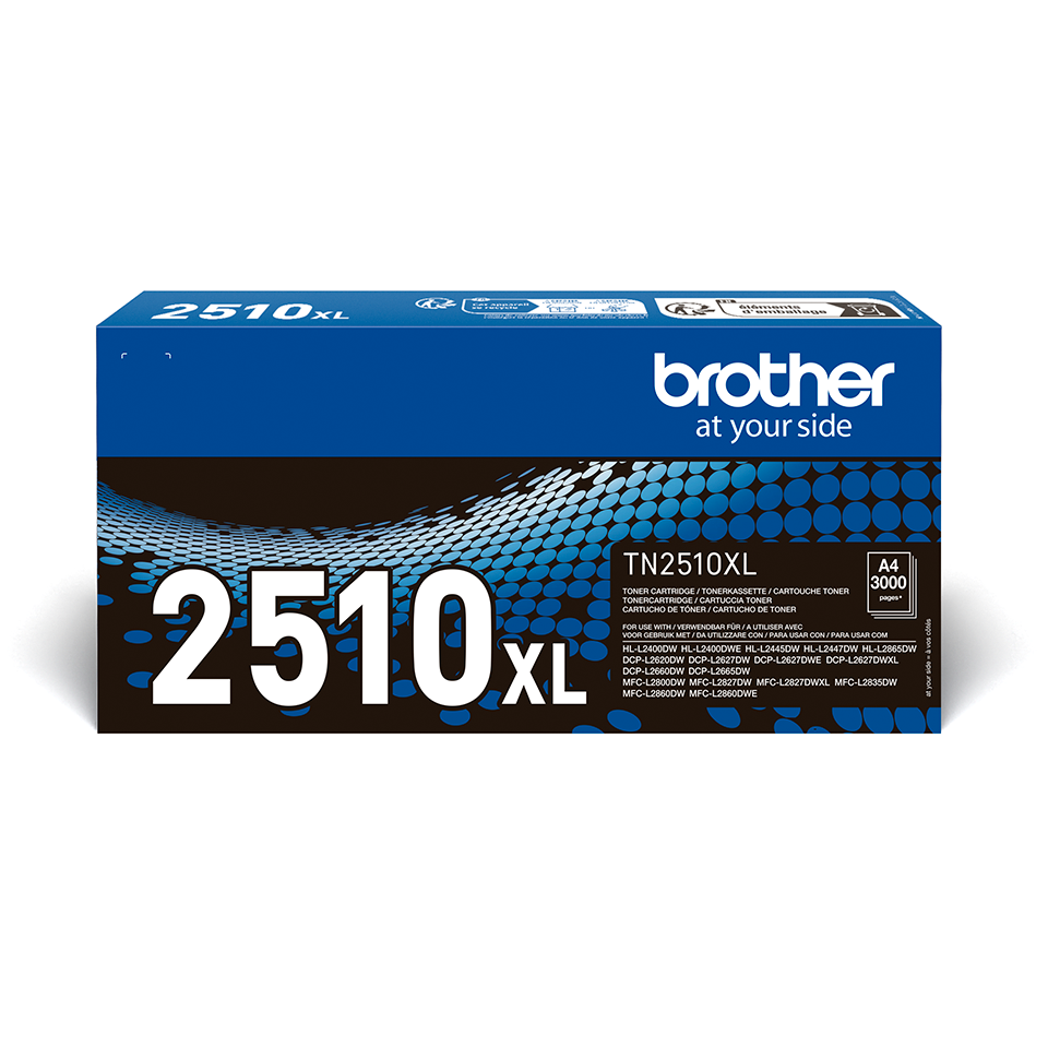 Brother TN-2510XL Black Toner (High Yield)