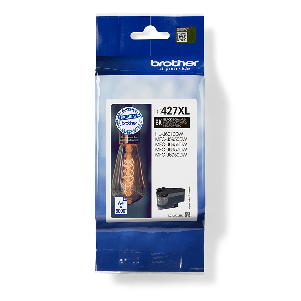 Brother LC-427XLBK Black Ink Cartridge (High Yield)