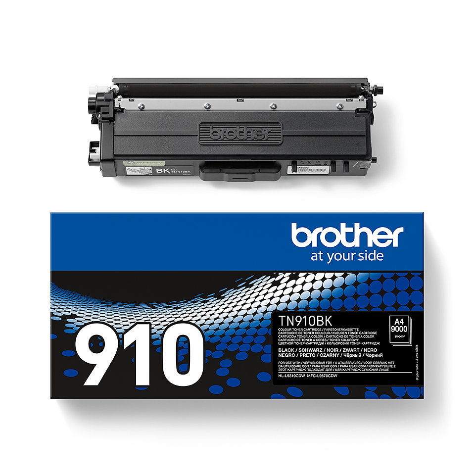 TN-910BK | Genuine Supplies | Brother