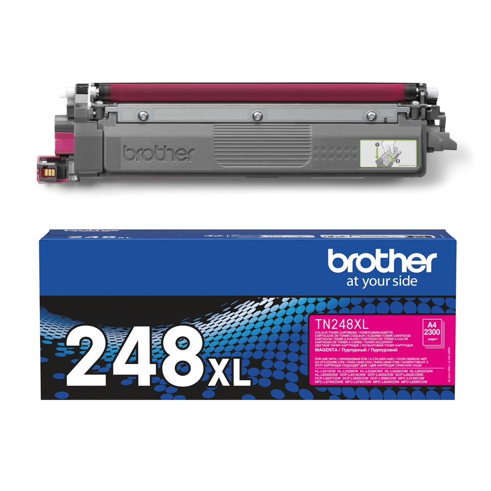 Brother TN248XLM Magenta Toner (High Yield)
