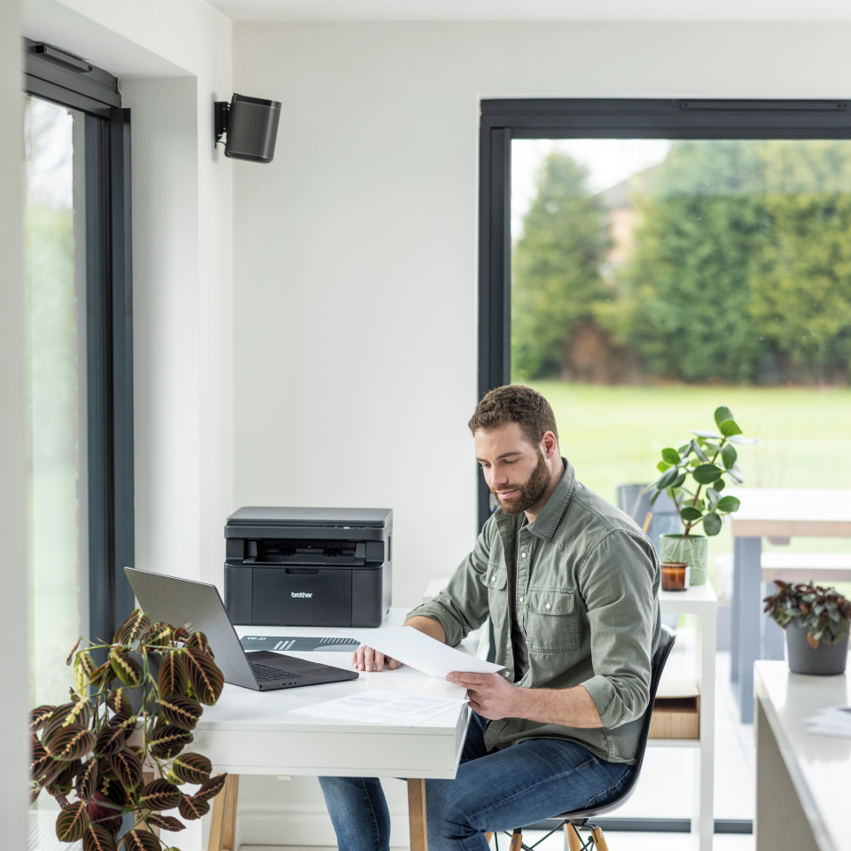 Mono Laser 3-in-1 Printer | DCP-L1640W | Brother UK