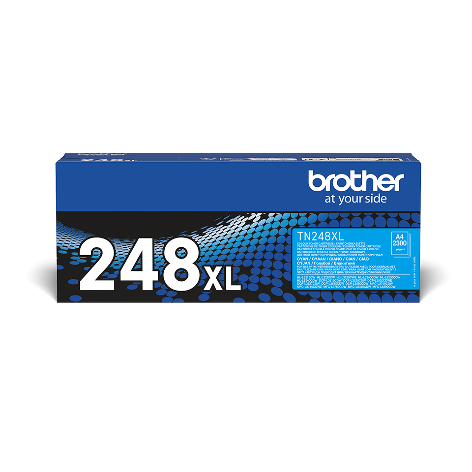 Brother TN248XLC Cyan Toner (High Yield)