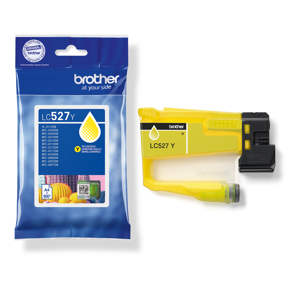 Brother LC527XLY Yellow Ink Cartridge