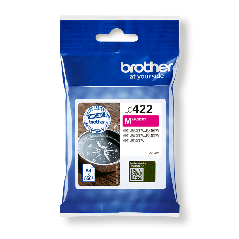 Brother LC422M Magenta Ink Cartridge
