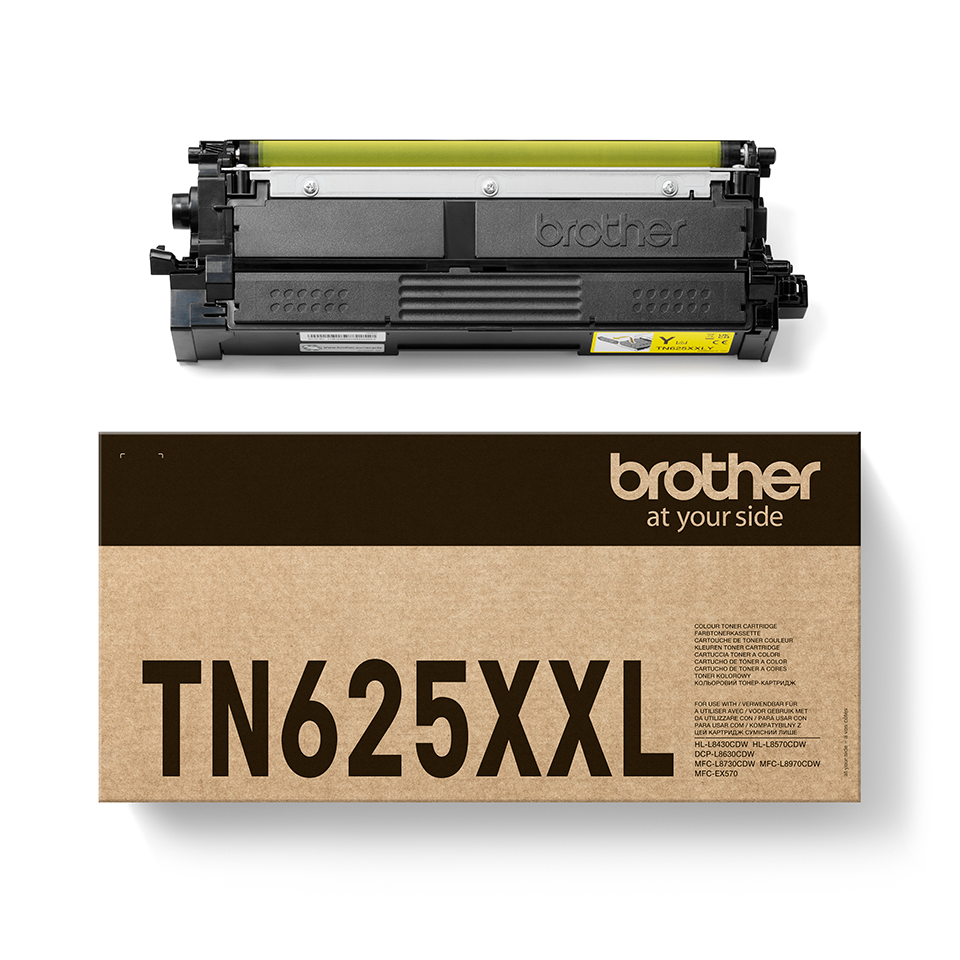 Brother TN625XXLY Yellow Toner (Super High Yield)