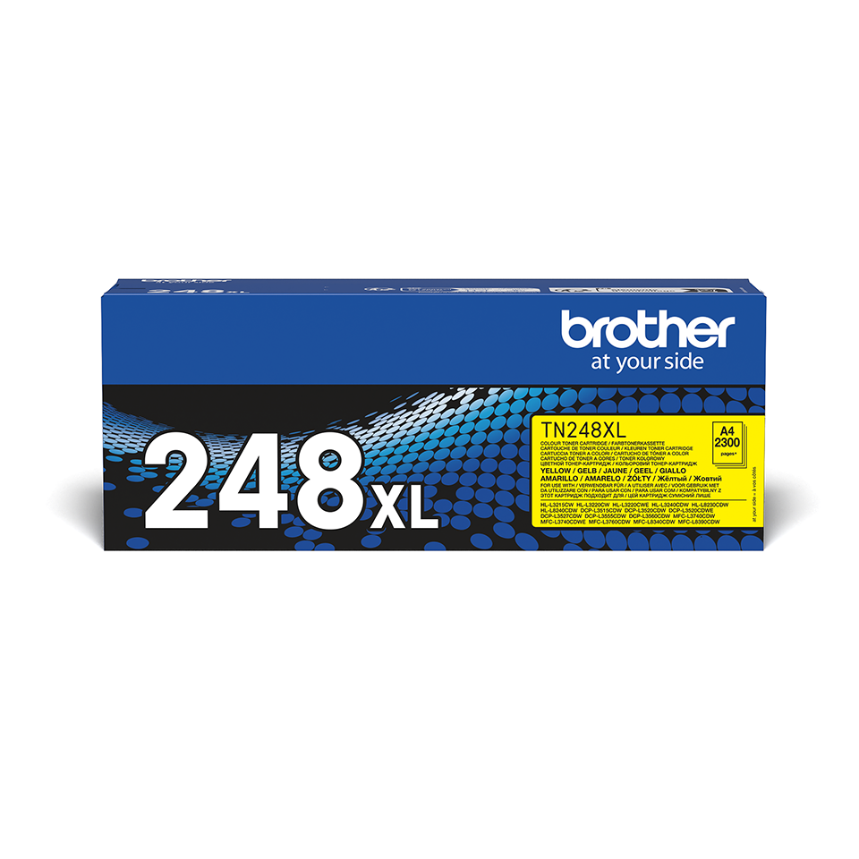 Brother TN248XLY Yellow Toner (High Yield)