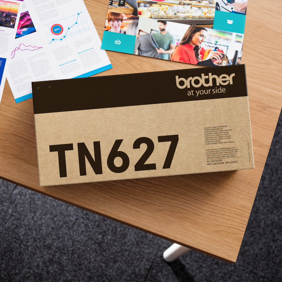 Brother TN627M Magenta Toner