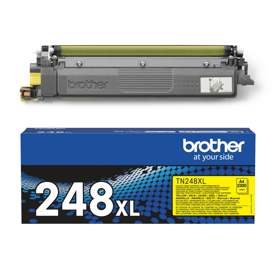 Brother TN248XLY Yellow Toner (High Yield)