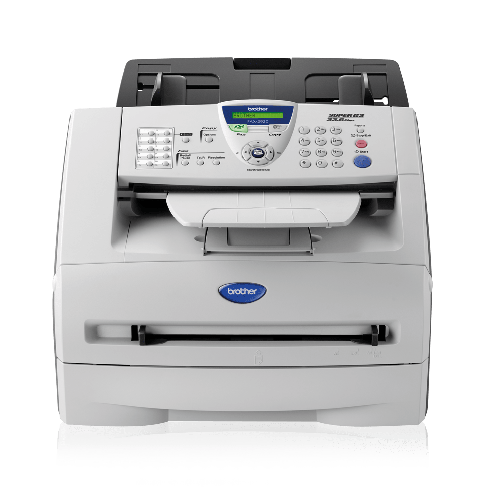Fax Láser Monocromo FAX-2920, Brother
