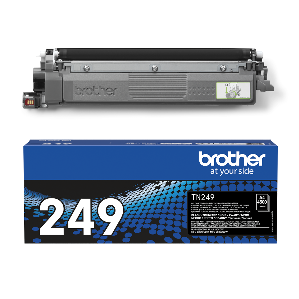 Brother TN249BK Black Toner (Super High Yield)