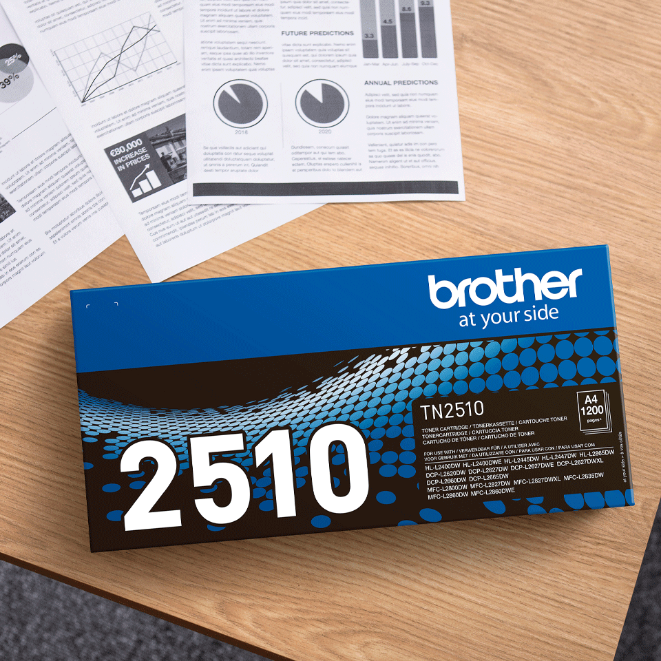 Brother TN-2510 Black Toner