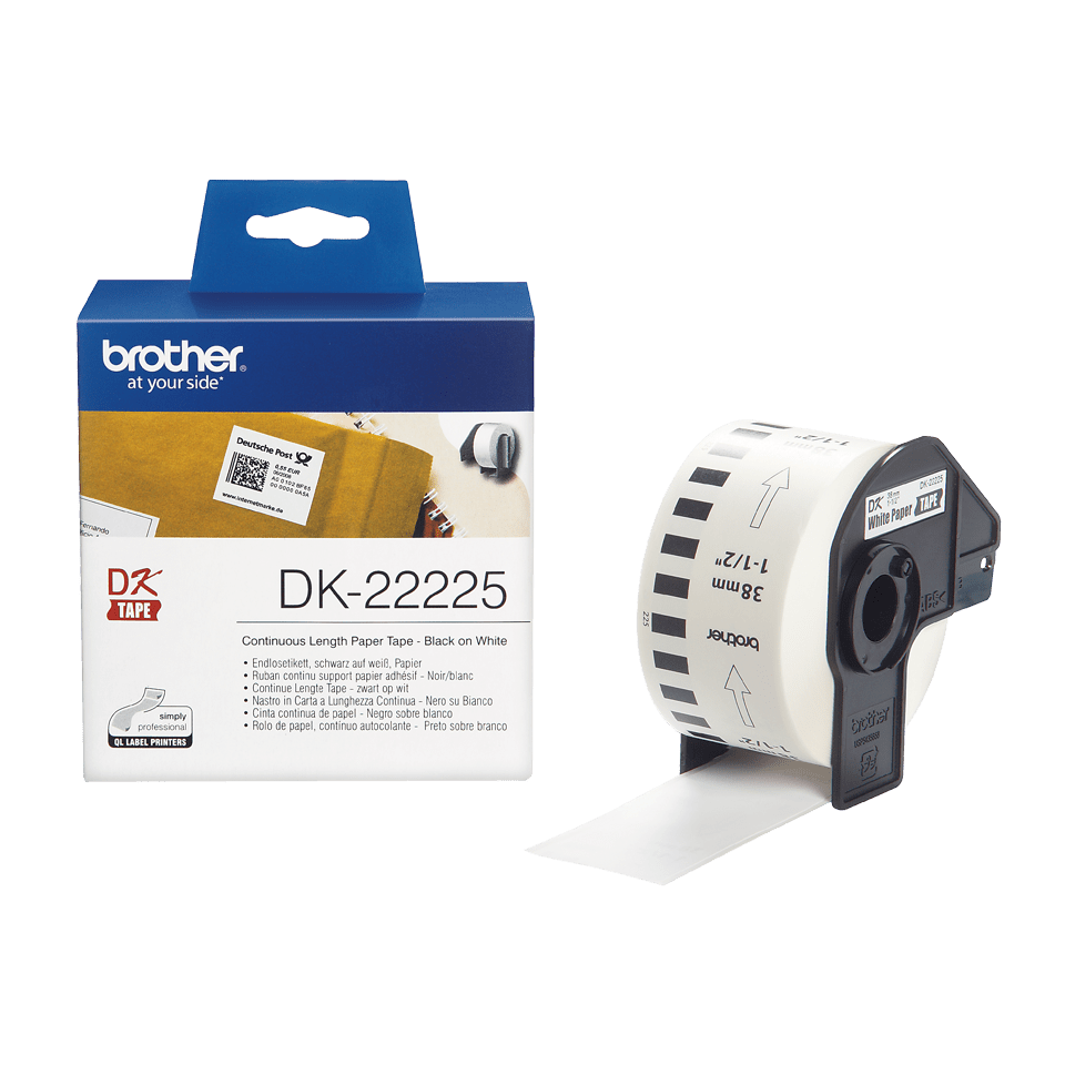Print-Klex Etiketten-Rolle kompatibel für Brother P-Touch DK-11218 P-Touch QL 580 Series QL 650TD QL 700 QL 710W QL 720NW DK11218 24mm Durchmesser