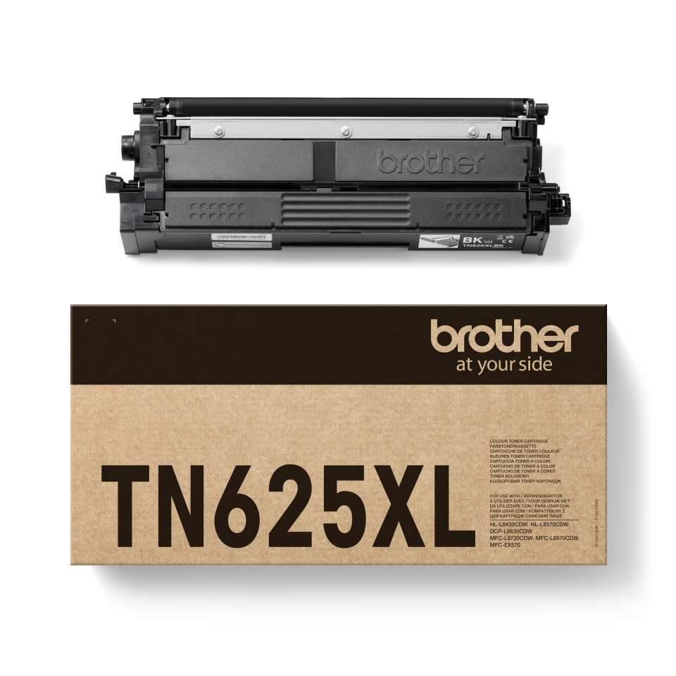 Brother TN625XLBK Black Toner (High Yield)