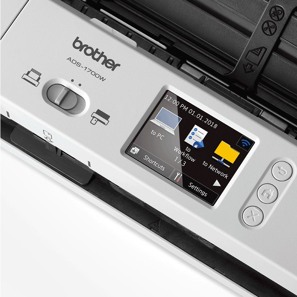 ADS-1700W | Scaner de documente compact | Brother