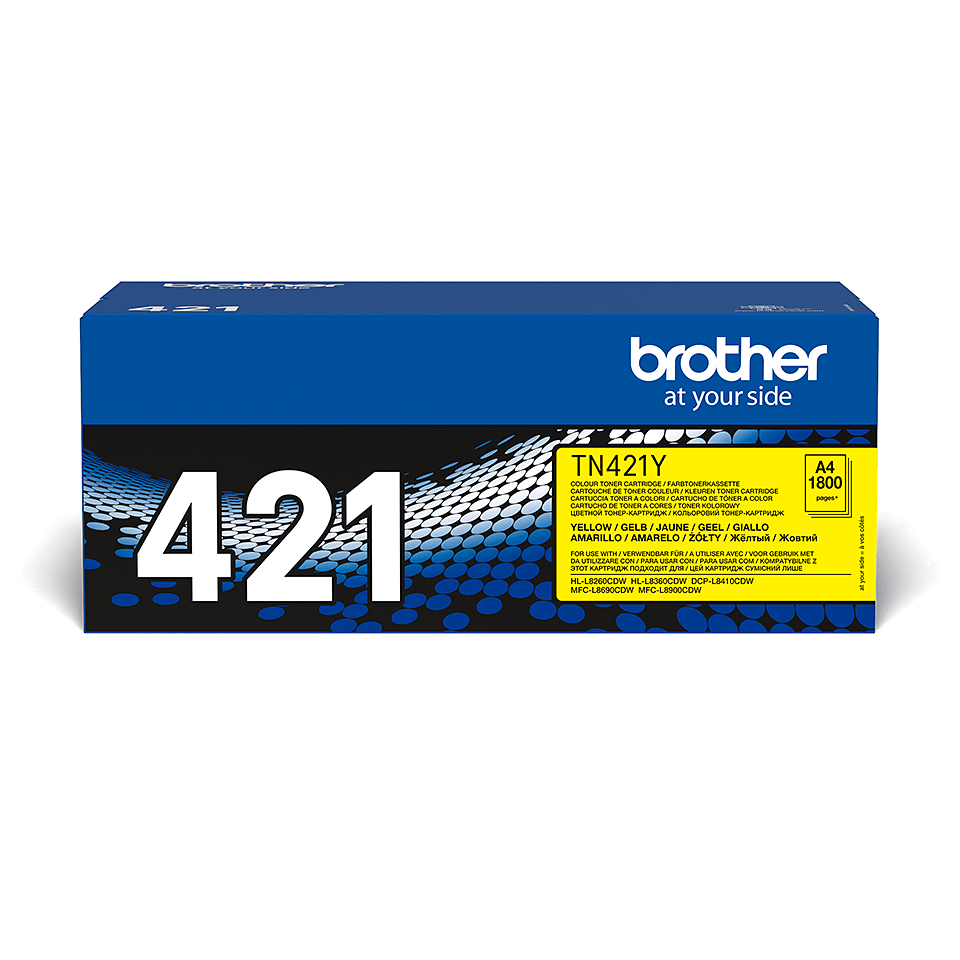 Brother TN-421Y Yellow Toner