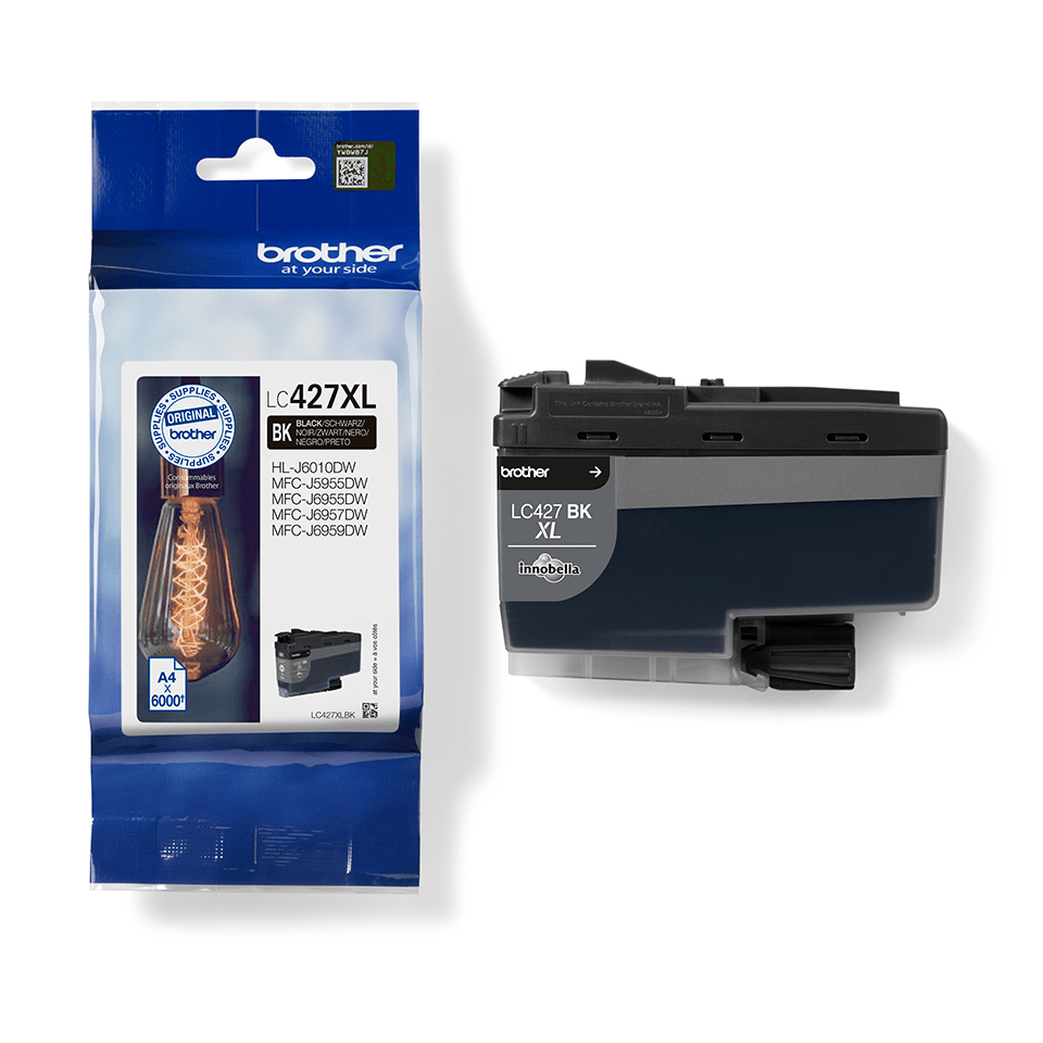 Brother LC-427XLBK Black Ink Cartridge (High Yield)