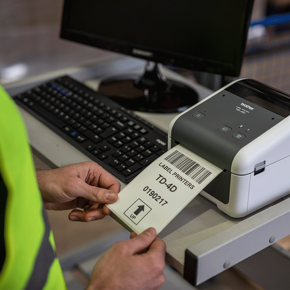 TD-4520DN | Professional Label & Receipt Printer | Brother