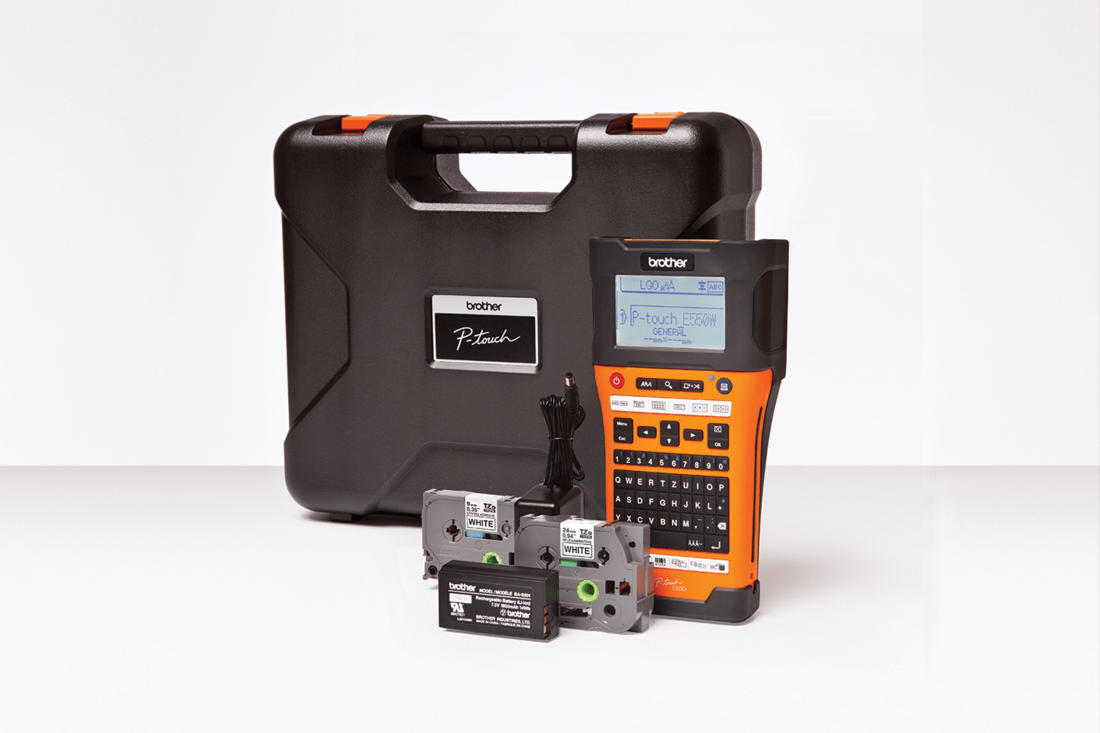 PT-E550WNIVP | Label Printer for Network Infra ID | Brother