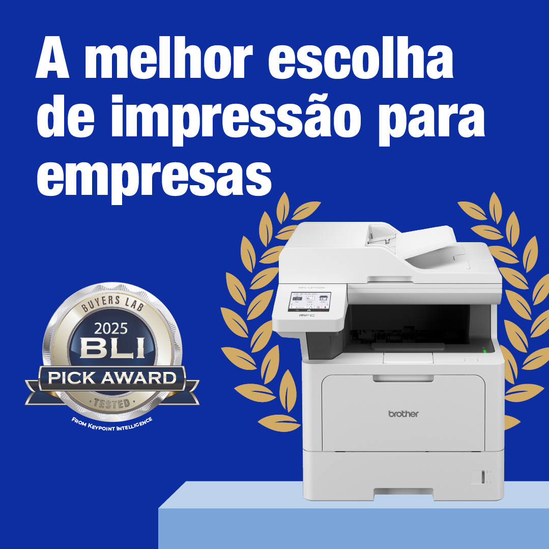 A Brother orgulha-se de ser a vencedora do prémio Linha do Ano A4 2025 Keypoint