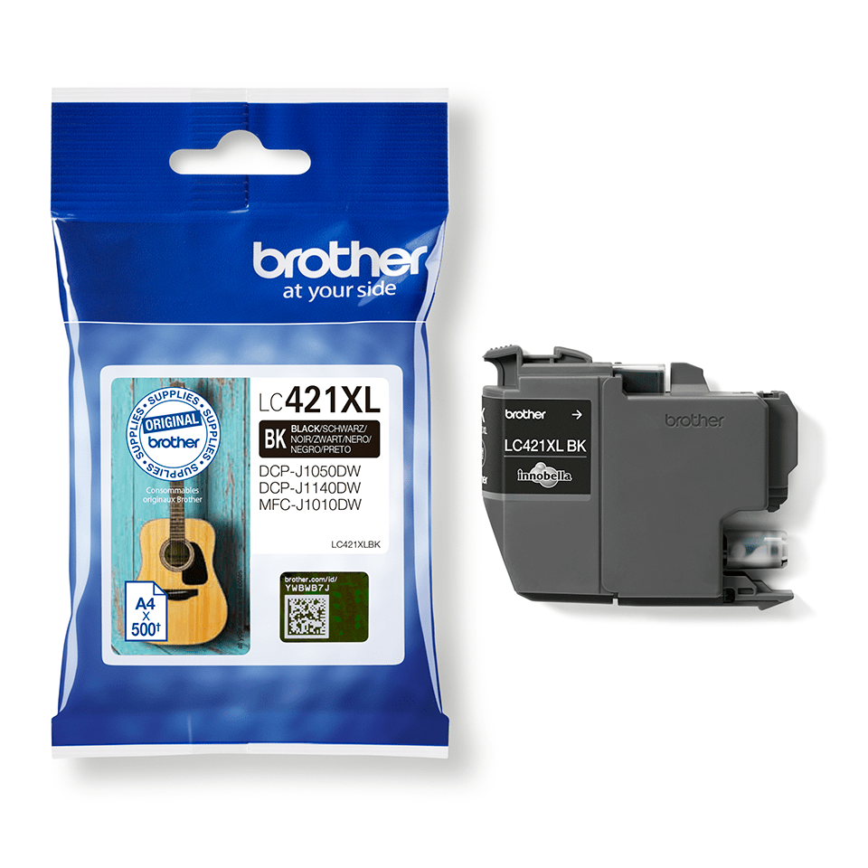 LC421XLBK Tinteiro Original Preto, Brother