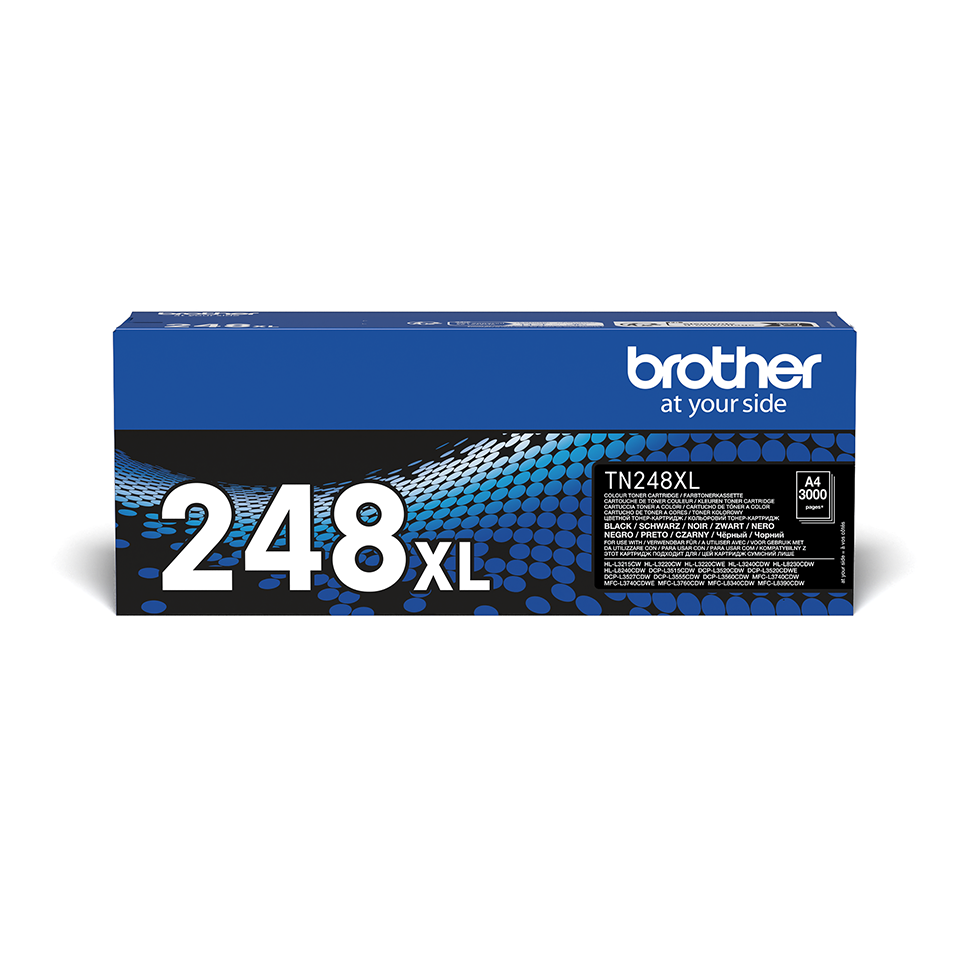 Brother TN248XLBK Black Toner (High Yield)