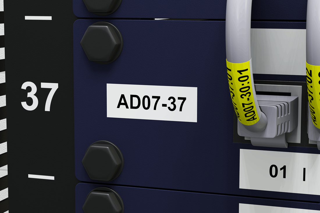 PT-E550WNIVP | Label Printer for Network Infrastructure Identification ...