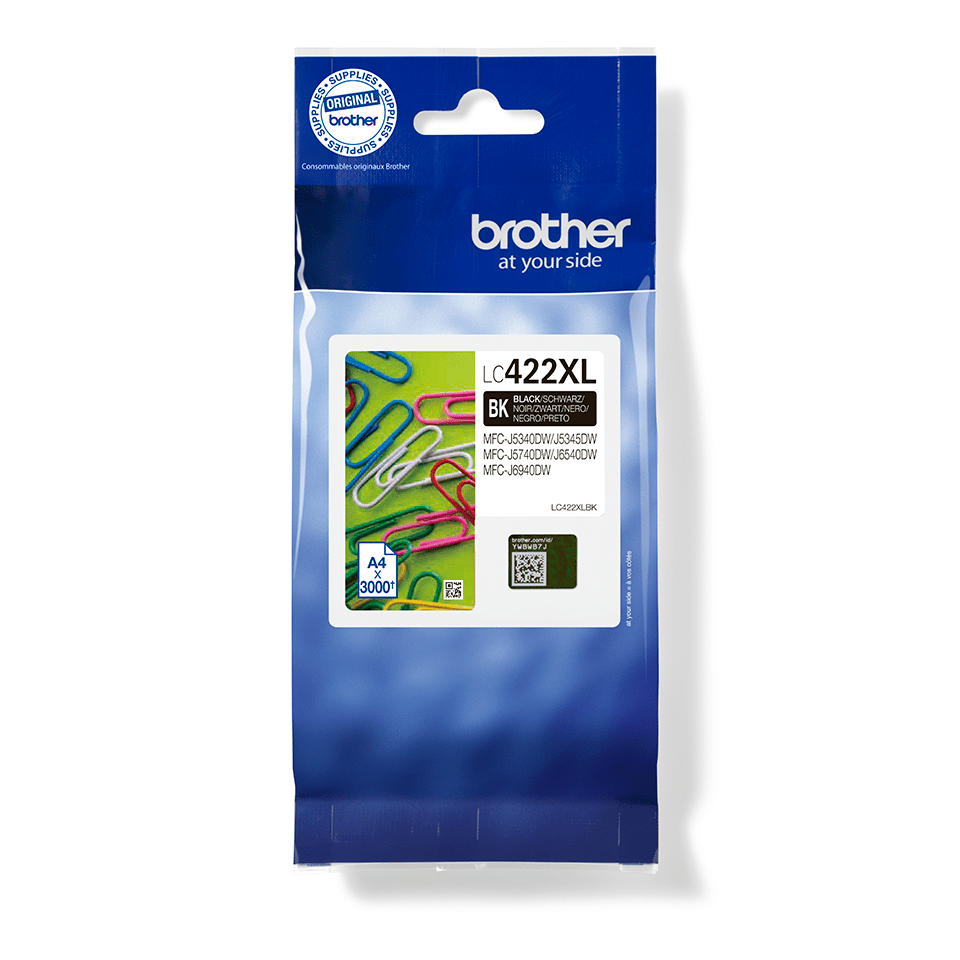 Brother LC422XLBK Black Ink Cartridge