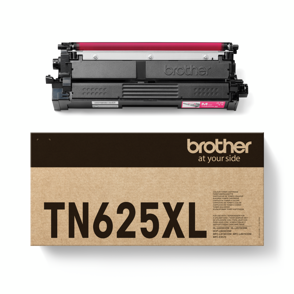 Brother TN625XLM Magenta Toner (High Yield)