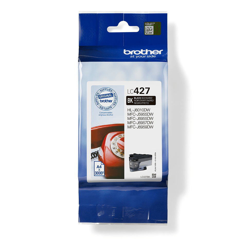 Tinta lc427bk negra 3000 paginas