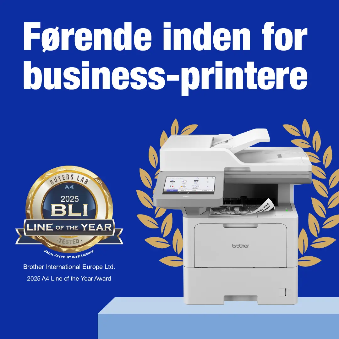  Brother vinder Keypoint Intelligences A4 Line of the Year Award for 2025