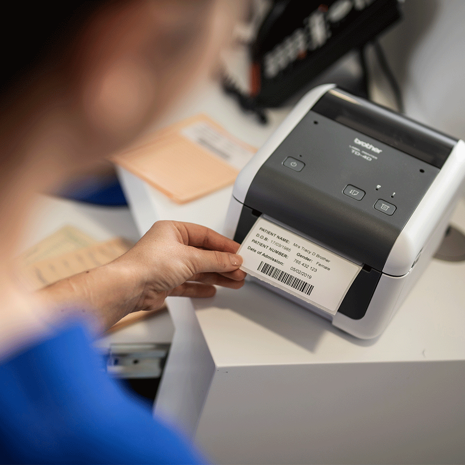 TD-4520DN | Professional Label & Receipt Printer | Brother