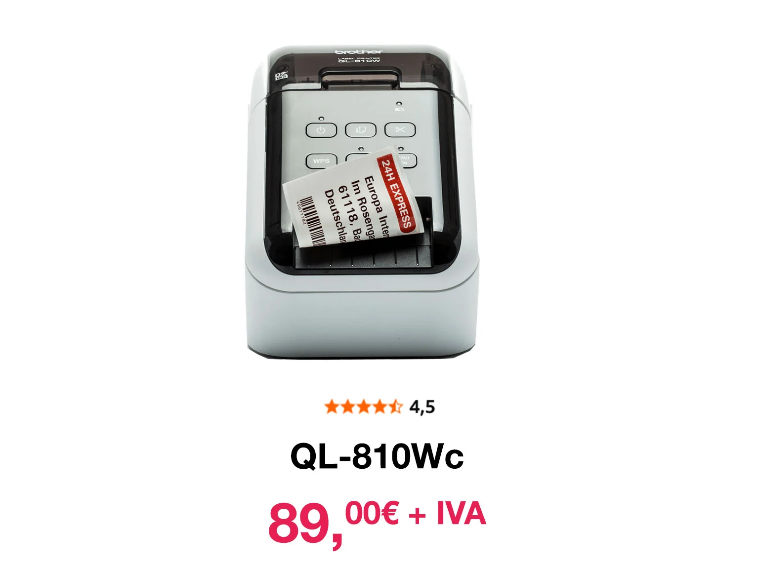 QL-820NWB Brother Labelling Machine