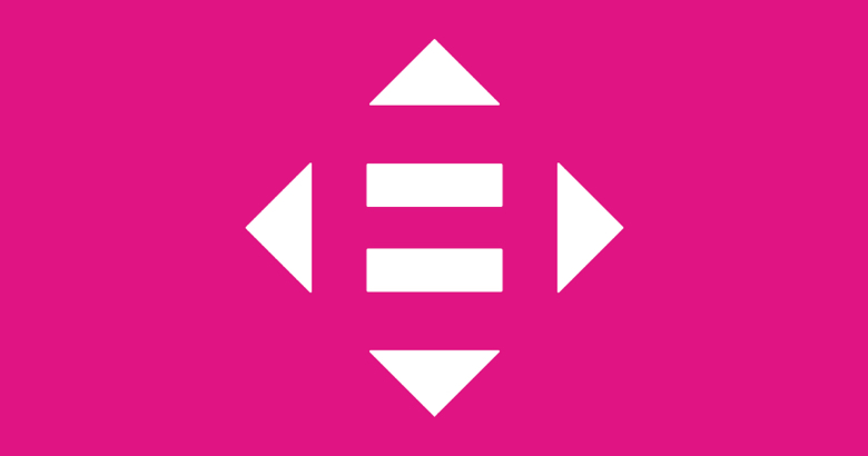 <p>White icon representing reduced inequalities on a crimson background</p>